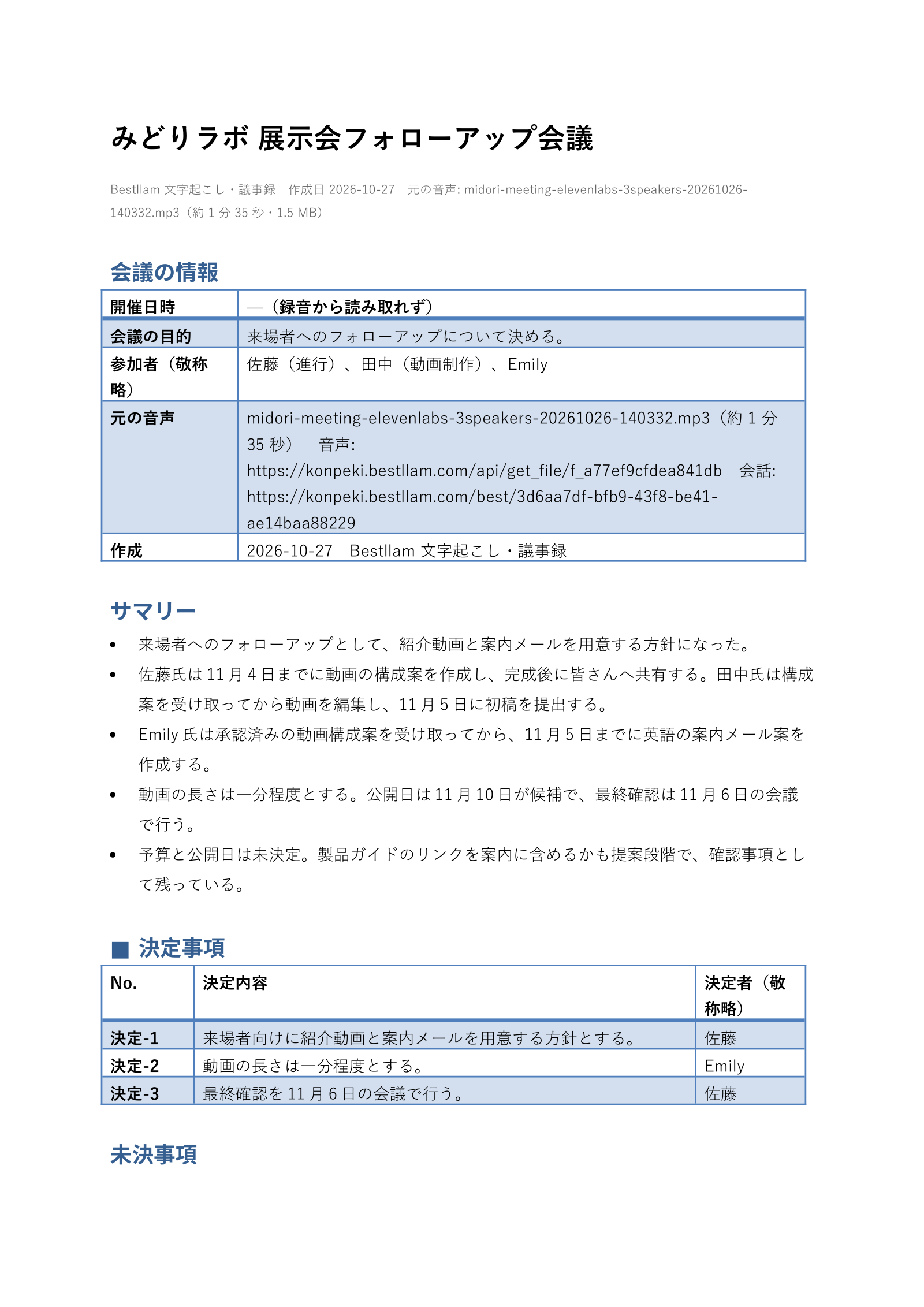 Wordの実物・1ページ目／全6ページ